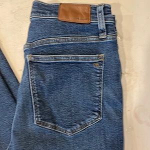 NWOT MADEWELL “10 INCH TALL HIGH-RISE” SKINNIES